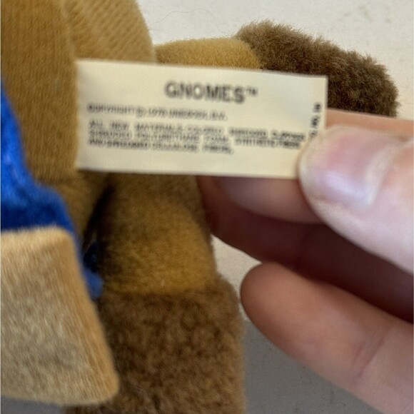 Vintage 1978 Knickerbocker Gnome Plush 8" Rubber Head Elf Christmas 70s - Picture 8 of 15